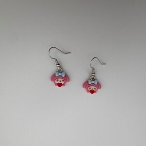 Sanrio my melody character dangle earrings